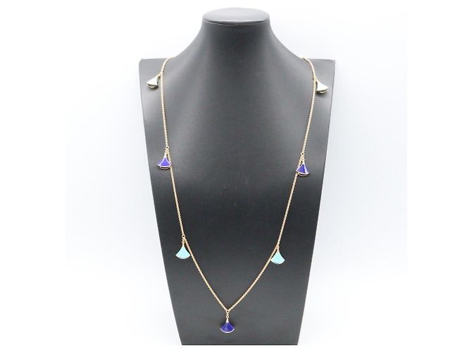 Bulgari Collar Bvlgari Diva's Dream Azul Dorado - vista 8