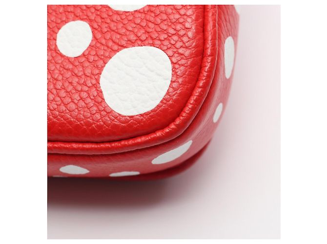 Louis Vuitton LV x YK Metis Monogram Empreinte Infinity Dot Handtasche Rot - Ansicht 6