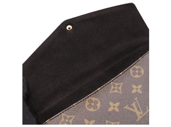 Bolsa de Ombro Louis Vuitton Twice Monogram Noir Marrom Preto - vista 8