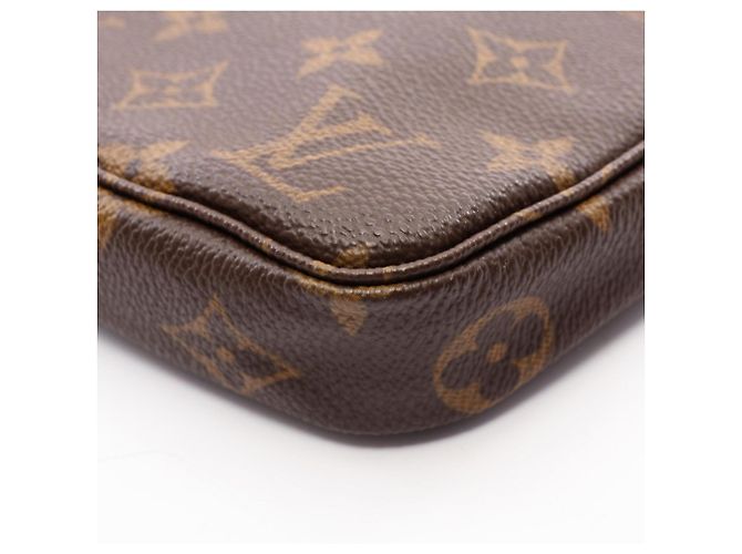 Bolsa Louis Vuitton Pochette Accessoires Marrom - vista 10