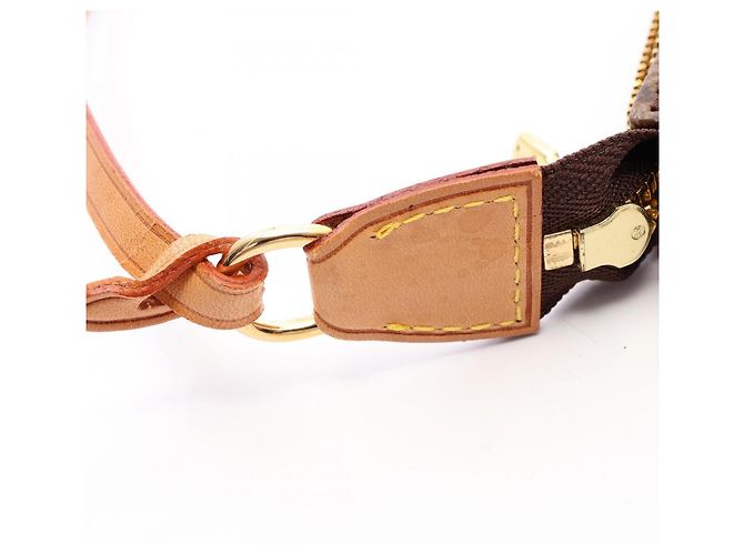 Bolsa Louis Vuitton Pochette Accessoires Marrom - vista 9