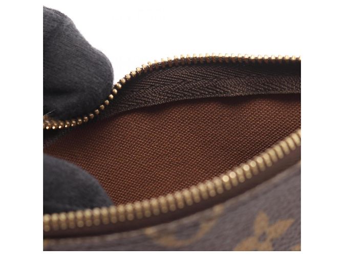 Louis Vuitton Mini Pochette Accessoires Marrom Multicor - vista 10
