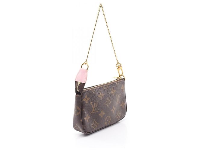 Louis Vuitton Mini Pochette Accessoires Marrom Multicor - vista 2