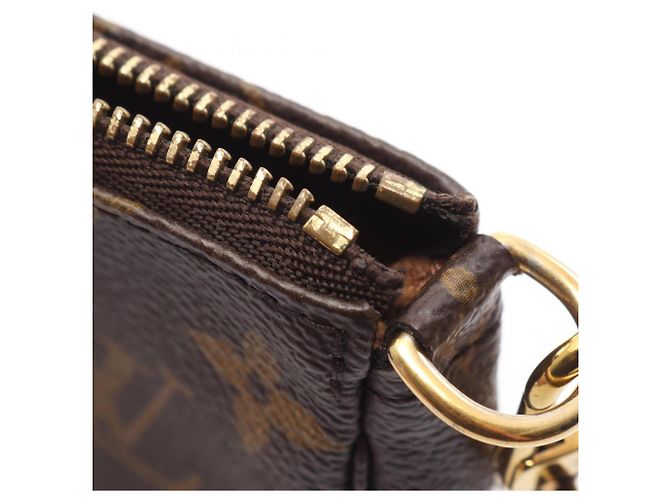 Louis Vuitton Mini Pochette Accessoires Marrom Multicor - vista 8