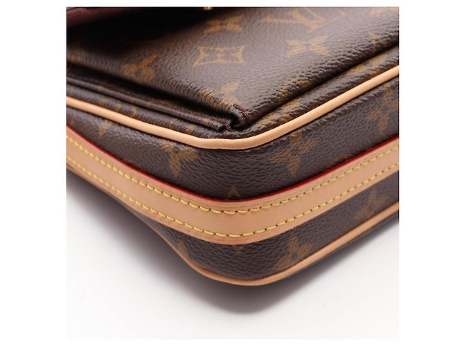 Bolsa de Ombro 2-Way Louis Vuitton Vivacite Monogram Marrom - vista 5