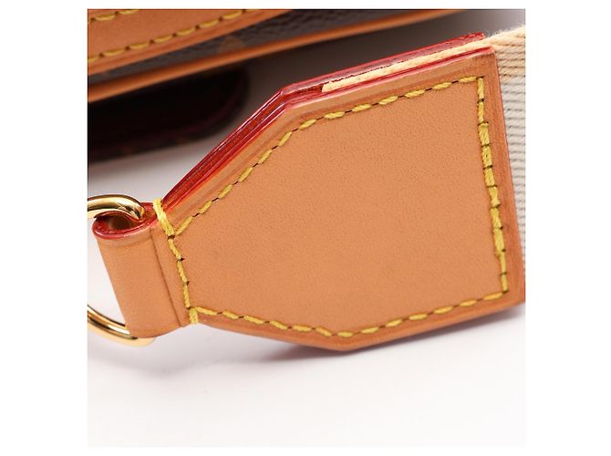Bolsa de Ombro 2-Way Louis Vuitton Vivacite Monogram Marrom - vista 7