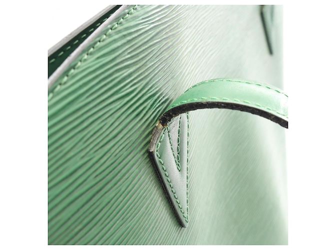 Borsa a Tracolla Shopping Louis Vuitton Saint Jacques Verde - vista 10