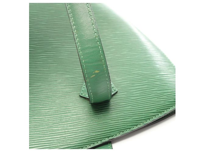 Borsa a Tracolla Shopping Louis Vuitton Saint Jacques Verde - vista 11