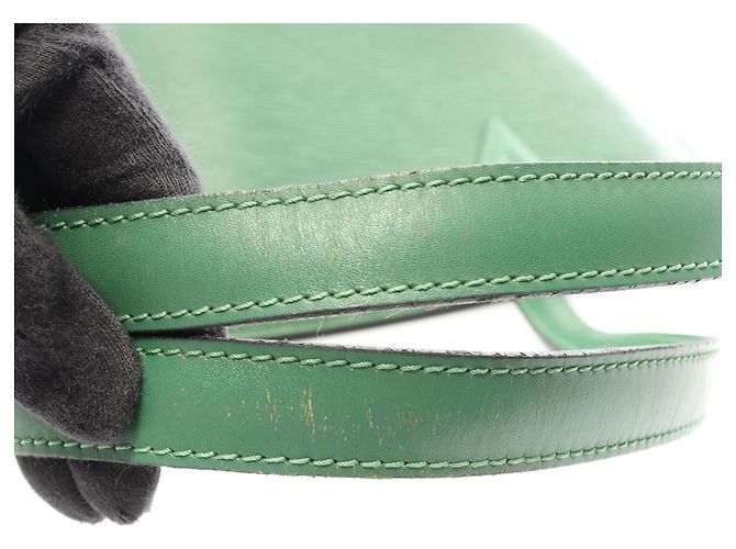 Borsa a Tracolla Shopping Louis Vuitton Saint Jacques Verde - vista 12