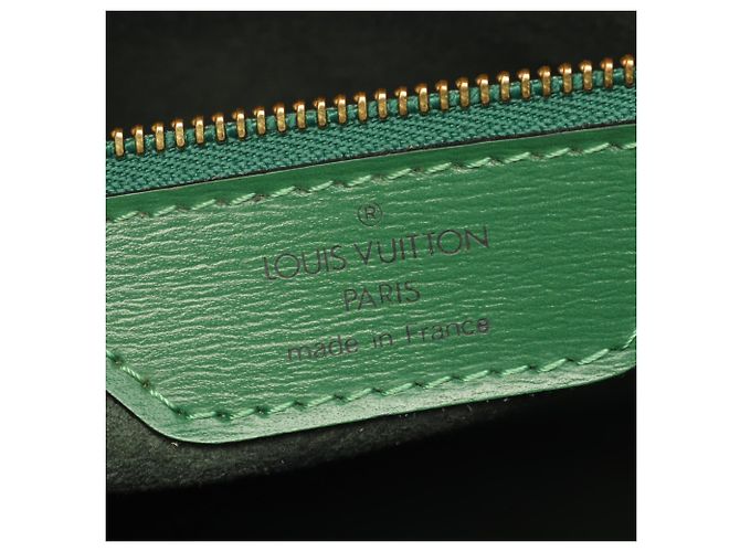 Borsa a Tracolla Shopping Louis Vuitton Saint Jacques Verde - vista 4