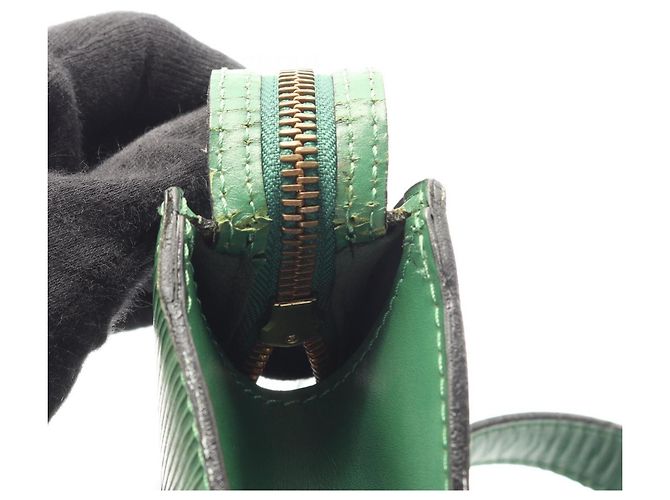 Borsa a Tracolla Shopping Louis Vuitton Saint Jacques Verde - vista 6