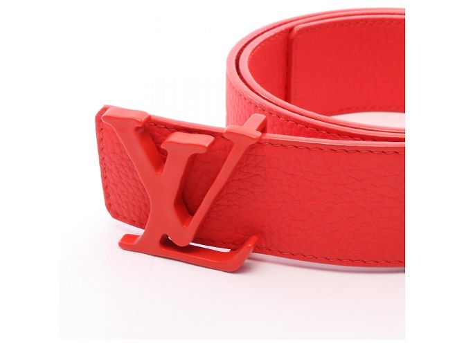 Louis Vuitton Reversible Leather Belt for Men Red - view 2