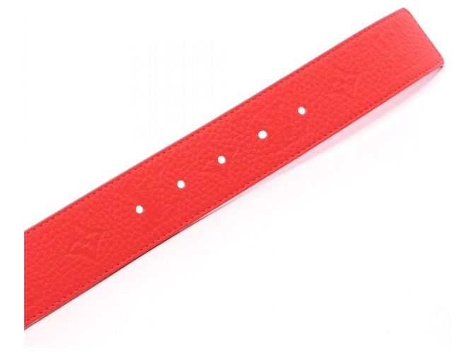 Louis Vuitton Reversible Leather Belt for Men Red - view 3