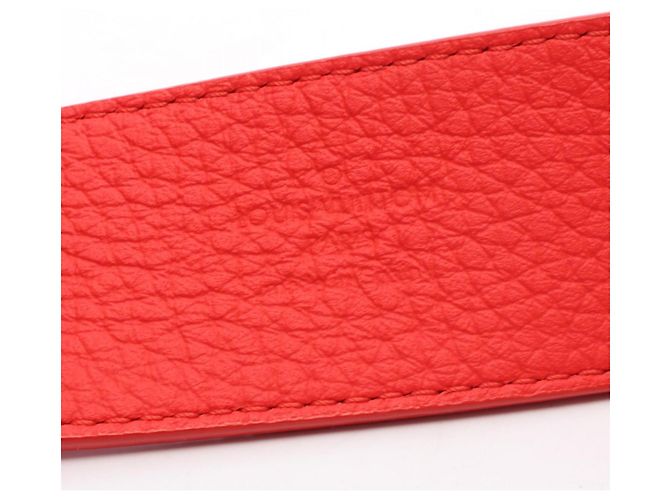 Louis Vuitton Reversible Leather Belt for Men Red - view 4