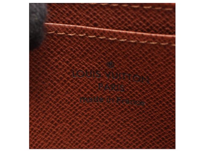 Monedero Louis Vuitton Zippy Coin Purse Monogram Castaño - vista 4