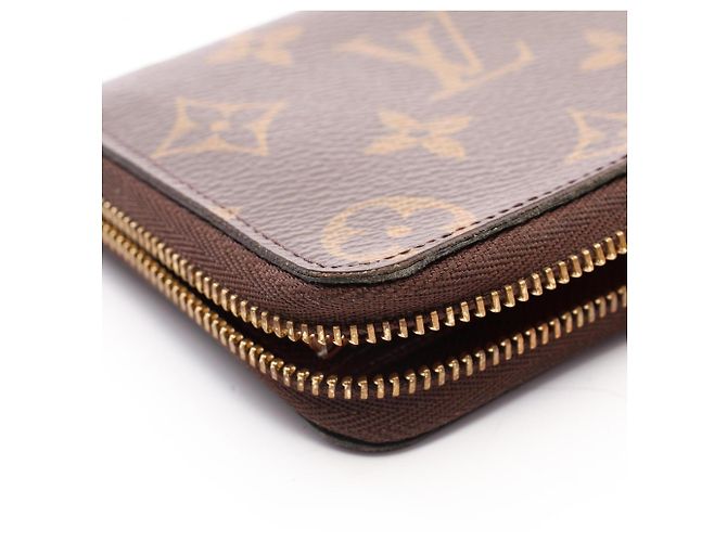 Monedero Louis Vuitton Zippy Coin Purse Monogram Castaño - vista 7