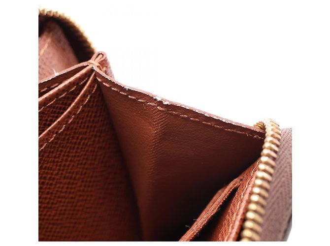 Monedero Louis Vuitton Zippy Coin Purse Monogram Castaño - vista 8