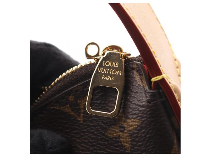 Bolsa de Ombro Louis Vuitton Slouchy PM Monogram Marrom - vista 7