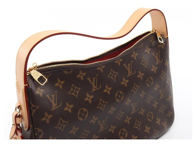 Bolsa de Ombro Louis Vuitton Slouchy PM Monogram Marrom - vista 9