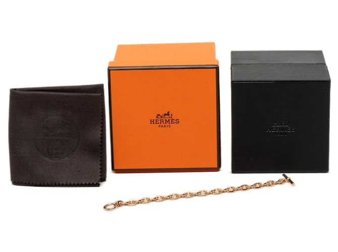 Hermès Hermes Pink Gold Armband mit Anhänger Golden - Ansicht 8