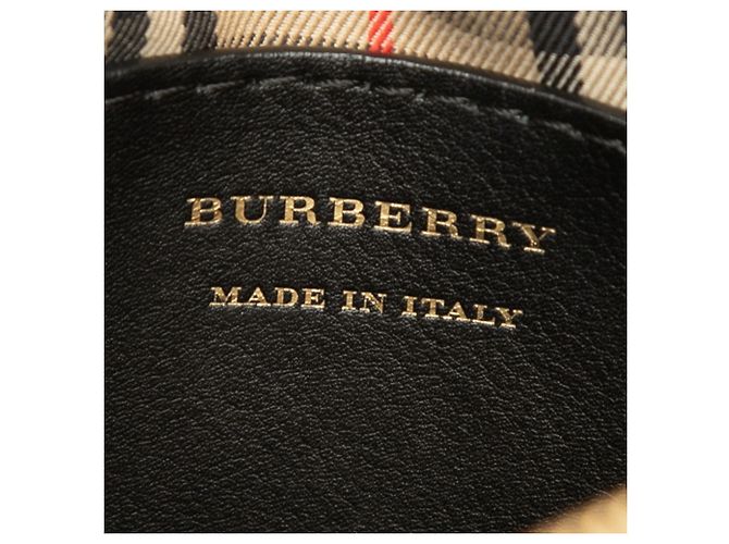 Burberry Nova Check Shadow Horse Chain Schultertasche Schwarz - Ansicht 5