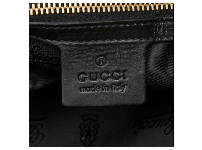 Borsa a mano Gucci Hysteria in pelle nera Nero - vista 12