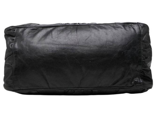 Borsa a mano Gucci Hysteria in pelle nera Nero - vista 3