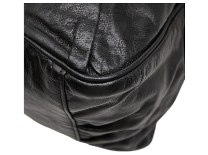 Borsa a mano Gucci Hysteria in pelle nera Nero - vista 4