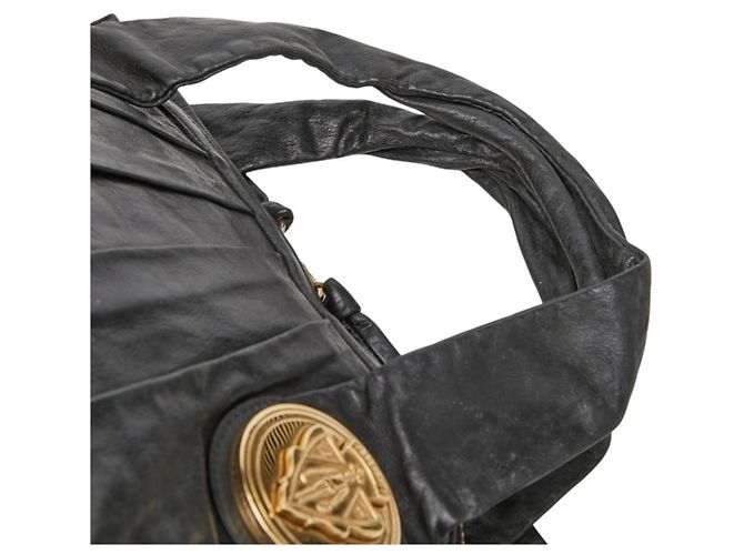 Borsa a mano Gucci Hysteria in pelle nera Nero - vista 9
