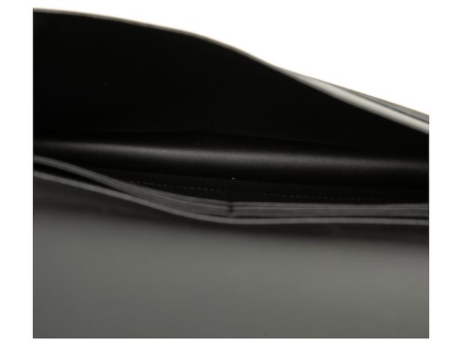 Clutch Valentino in pelle nera Nero - vista 4