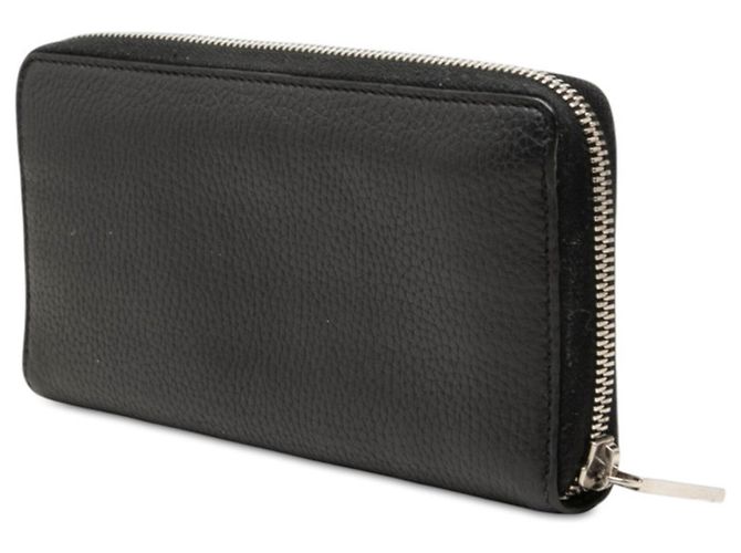Cartera larga Gucci de piel negra Negro - vista 2