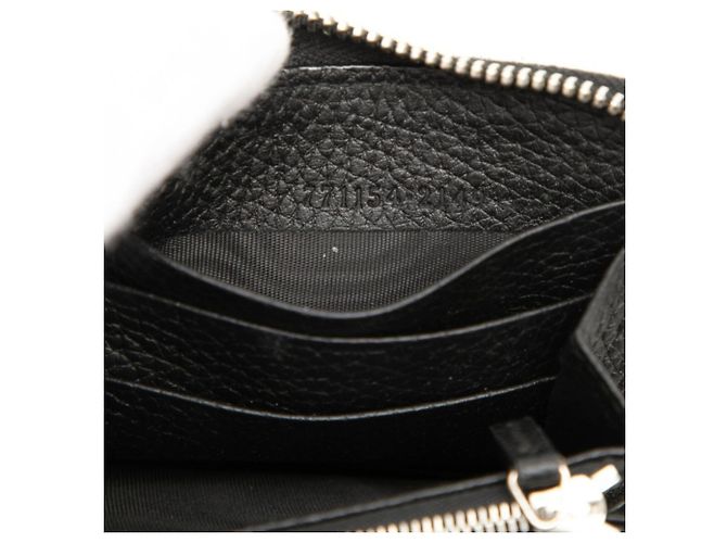 Cartera larga Gucci de piel negra Negro - vista 6