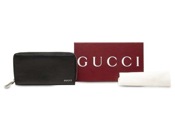 Cartera larga Gucci de piel negra Negro - vista 7