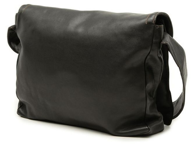 Borsa a tracolla Loewe Anagram in pelle nera Nero - vista 2