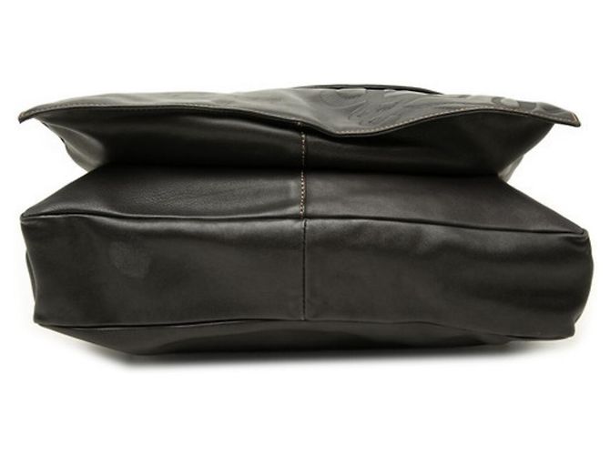 Borsa a tracolla Loewe Anagram in pelle nera Nero - vista 3