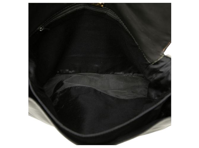 Borsa a tracolla Loewe Anagram in pelle nera Nero - vista 4