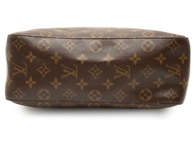Bolsa de Ombro Louis Vuitton Monogram Looping GM Marrom - vista 3