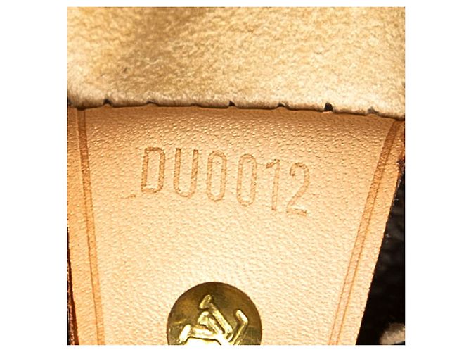 Bolsa de Ombro Louis Vuitton Monogram Looping GM Marrom - vista 6