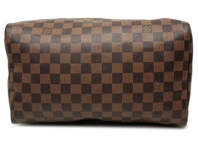 Borsa Louis Vuitton Damier Speedy 30 Marrone - vista 3