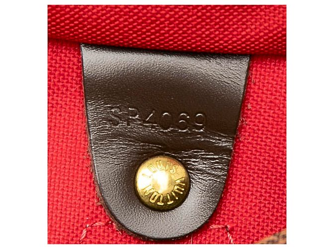 Borsa Louis Vuitton Damier Speedy 30 Marrone - vista 6
