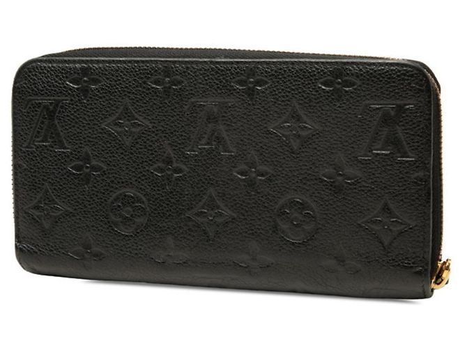 Louis Vuitton Monogram Empreinte Zippy Wallet Black - view 2