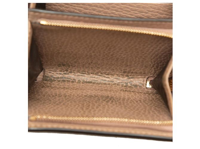 Gucci GG Supreme Bi-fold Wallet Brown Beige - view 4