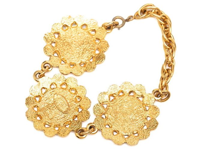 Pulseira de corrente Chanel 31 RUE CAMBON Cambon Dourado - vista 3