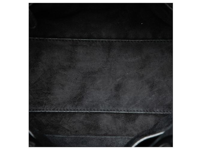 Autre Marque Dior Black Medium Ultra Matte Calfskin Cannage Studded Supple Lady Dior Nero - vista 4