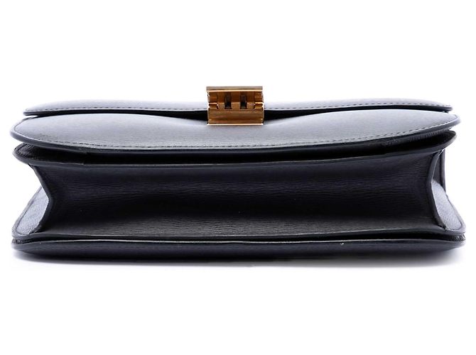 Céline Celine Black Medium Liege Calfskin Classic Box Schwarz - Ansicht 3