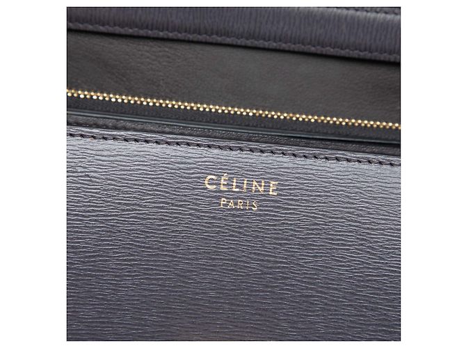Céline Celine Black Medium Liege Calfskin Classic Box Schwarz - Ansicht 5