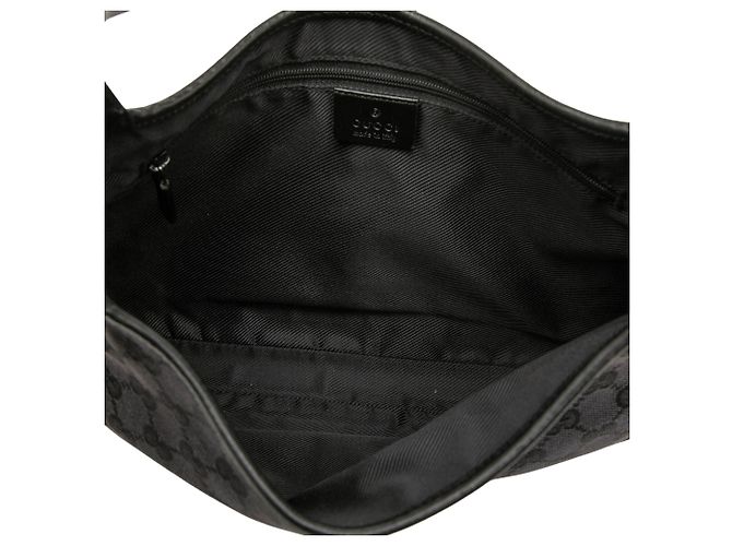 Borsa a tracolla Gucci Jackie in tela GG nera Nero - vista 4