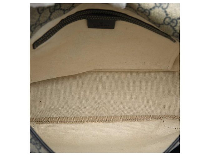 Borsa a tracolla Gucci Beige GG Supreme - vista 4