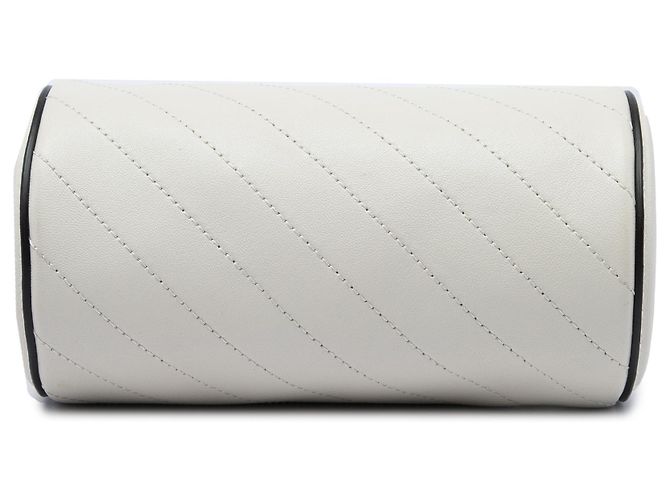 Borsa a tracolla Blondie Mini in pelle di vitello bianca Gucci Bianco - vista 3