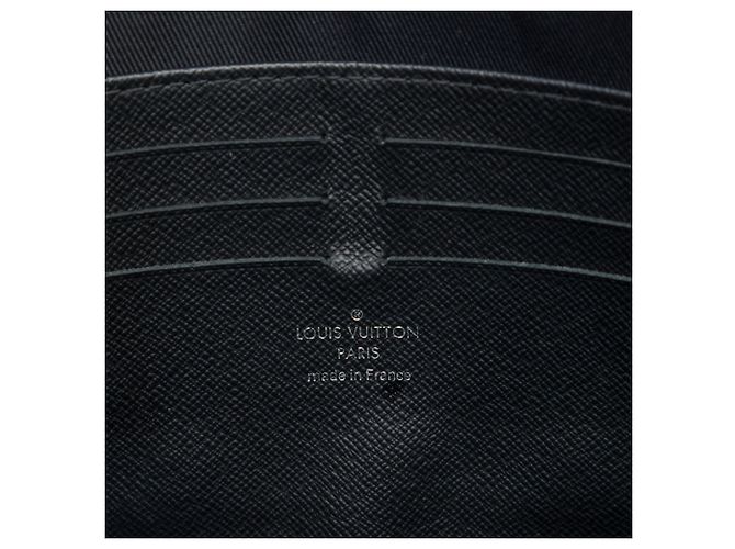 Louis Vuitton Black Damier Graphite Pochette Jour MM Nero - vista 5